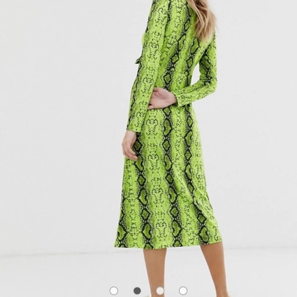 *Asos snake print dress - Picture 7 of 8